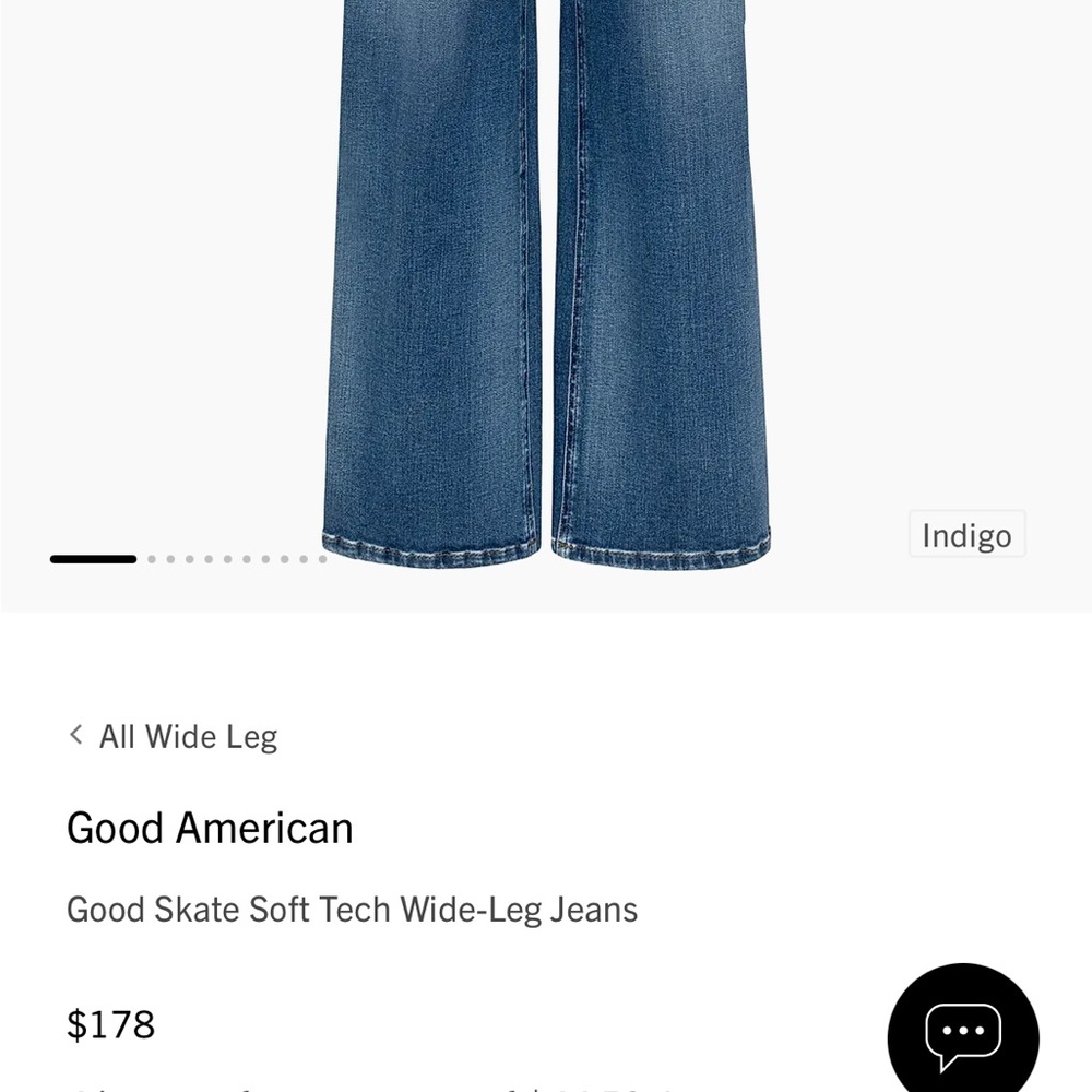 Good American Good Skate Jeans 8/29
